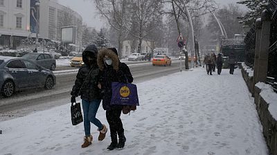 Καραμπόλα λόγω χιονιού στην Τουρκία