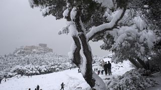 Premières neiges en Libye depuis 15 ans