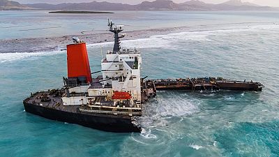 Mauritius oil spill: Captain claims he drifted ashore in search for internet