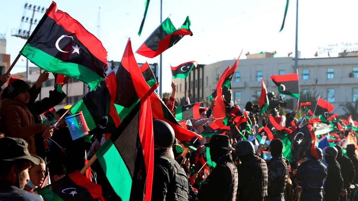 جشن مردم در لیبی