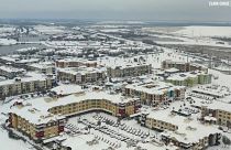بلدة في تكساس مغطاة بالثلوج