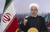 الرئيس الإيراني حسم روحاني في خطاب إلى الشعب الإيراني. 10/02/2021