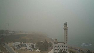 Harmattan Season Sees Senegal’s Capital Covered By a Cloud of Dust