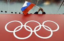 2014'te Rusya'nın Sochi şehrinde düzenlenen Kış Olimpiyatları'ndan bir kare.