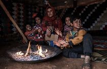 Suriye'deki göçmen kampı