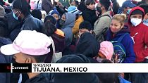 نخستین گروه پناهجویان در دولت بایدن از دیوار ترامپ در مرز مکزیک گذشتند