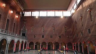 Inside Stockholm City Hall