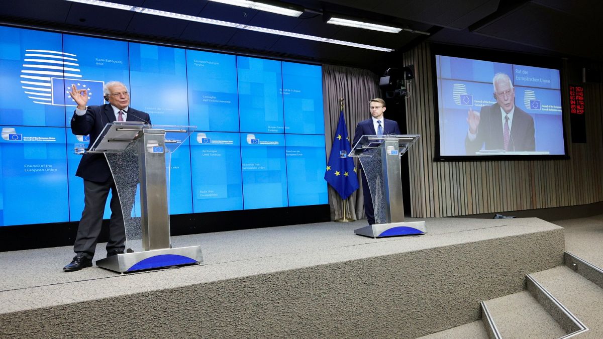  الممثل الأعلى  للسياسة الخارجية  والأمن في الاتحاد الأوروبي، جوزيب بوريل- 19 نوفمبر 2020/بروكسل