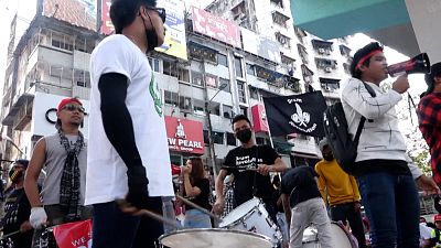 MYANMAR YOUNG MUSICIANS PROTEST
