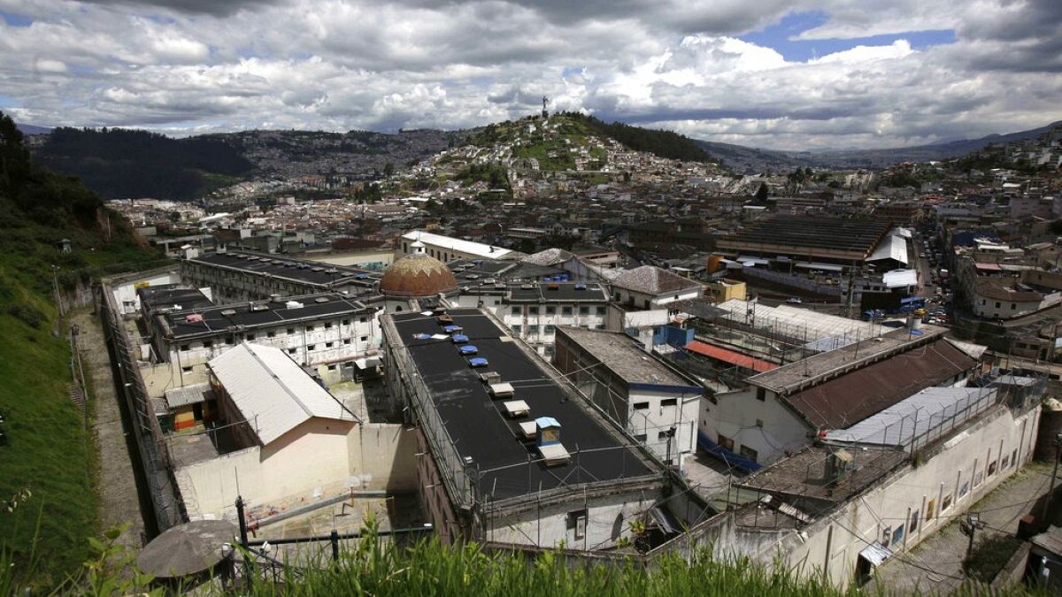 Ekvador'da 2015 yılına kadar kullanılan bir hapishane (Arşiv)