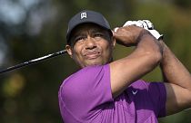 Tiger Woods bei einem Golfturnier in Florida im Dezember 2020
