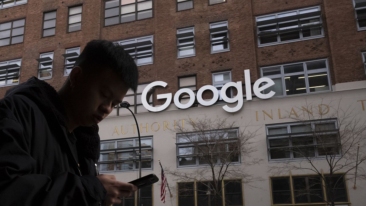 Google's offices in New York. December 2018
