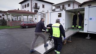 Un hospital móvil para proporcionar asistencia sanitaria en los Pirineos