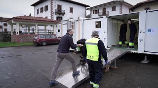 The European mobile medical lorry fighting COVID-19