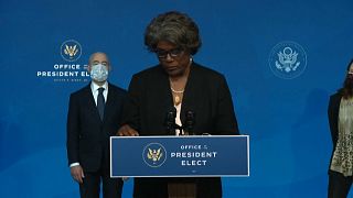 Linda Thomas-Greenfield sworn in as US envoy to United Nations