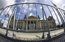 Archivaufnahme des Reichstags