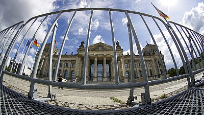 Archivaufnahme des Reichstags