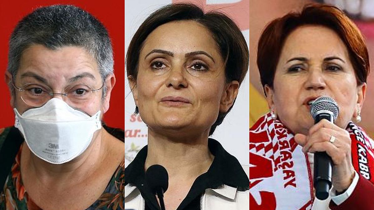 Fincancı, Kaftancıoğlu, Akşener: Erdoğan'ın önündeki üç kadın engel