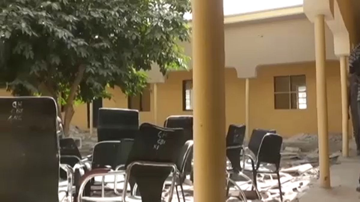Az iskola Zamfara államban, ahonnan a lányokat elrabolták