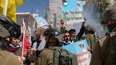 Összecsapások a ciszjordániai Hebronban