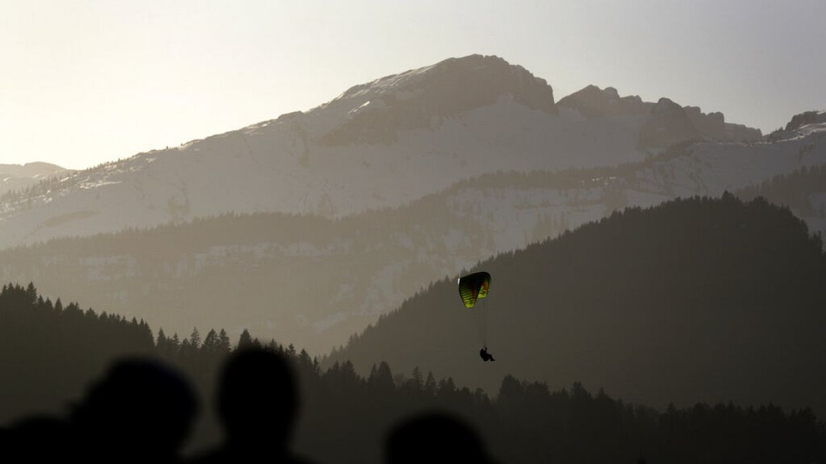 Paraglider bei Oberstdorf