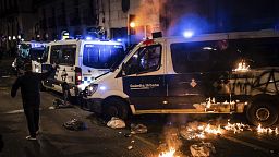 Pablo Hasél: Barcelona rocked by violent clashes 11 days after rapper's arrest
