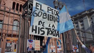 Argentina protesters rally against vaccine line-jump scandal