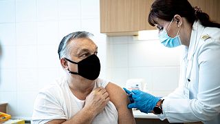 Hungarian prime minister Viktor Orbán received his coronavirus vaccine.