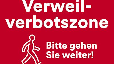 Verweilverbot der Stadt Düsseldorf