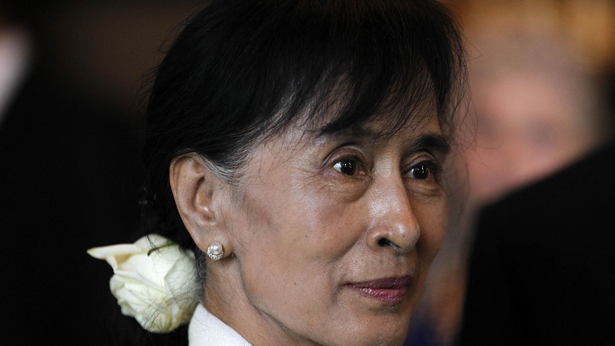 Myanmar'ın askeri darbe ile görevden alınan lideri Aung San Suu Kyi 