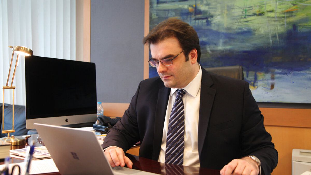  Greek Digital Governance Minister Kyriakos Pierrakakis 