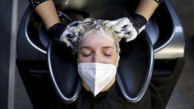 In Deutschland sind Friseure wieder auf - wie 'Salon Success' in Magdeburg