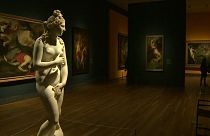 Una de las salas dedicadas a la exposición 'Pasiones Mitológicas'