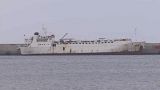Navio "Karim Allah" com 900 vitelos a bordo no porto de Cartagena