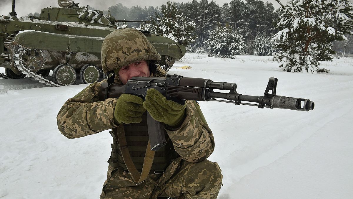 Ukrainischer Soldat (Aufnahme aus dem Jahr 2018)