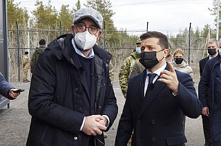 Presidente do Conselho Europeu de visita à Ucrânia 