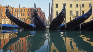 Szokatlan vízállás Velencében
