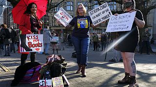 Εργαζόμενες του σεξ διαδηλώνουν στην Ολλανδία
