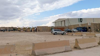 قاعدة عين الأسد الجوية العسكرية التي تضم قوات أمريكية وأجنبية أخرى في محافظة الأنبار بغرب العراق.
