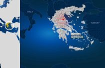 Authorities say the earthquake struck near Elassona, 238 kilometres from the capital Athens.