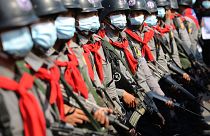 پلیس ضد شورش میانمار