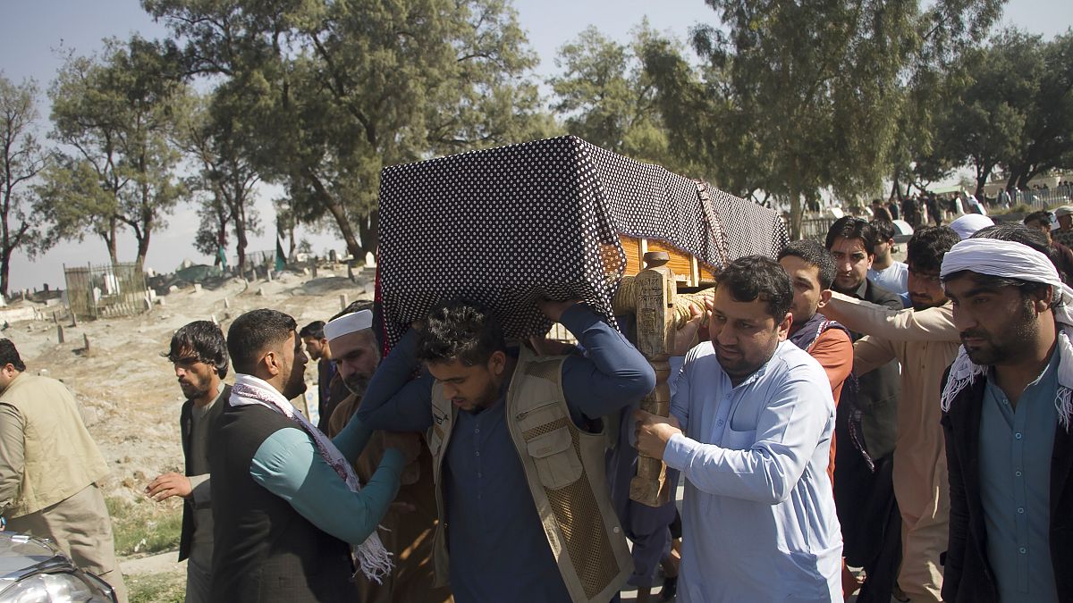 Funerais de três jornalistas vítimas do Daesh