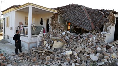 Ελλάδα - Ζημιές από τον σεισμό-  Μεσοχώρι Λάρισας.