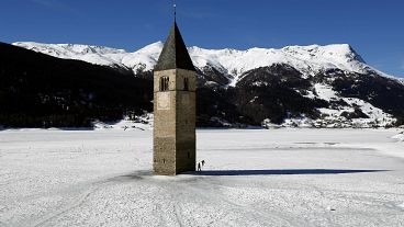 Graun in South Tyrol in Northern Italy, is one of hundreds of drowned European towns