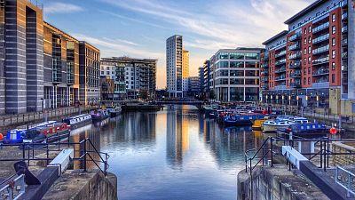 The UK's new infrastructure bank will be set up in the city of Leeds The UK's new infrastructure bank will be set up in the city of Leeds