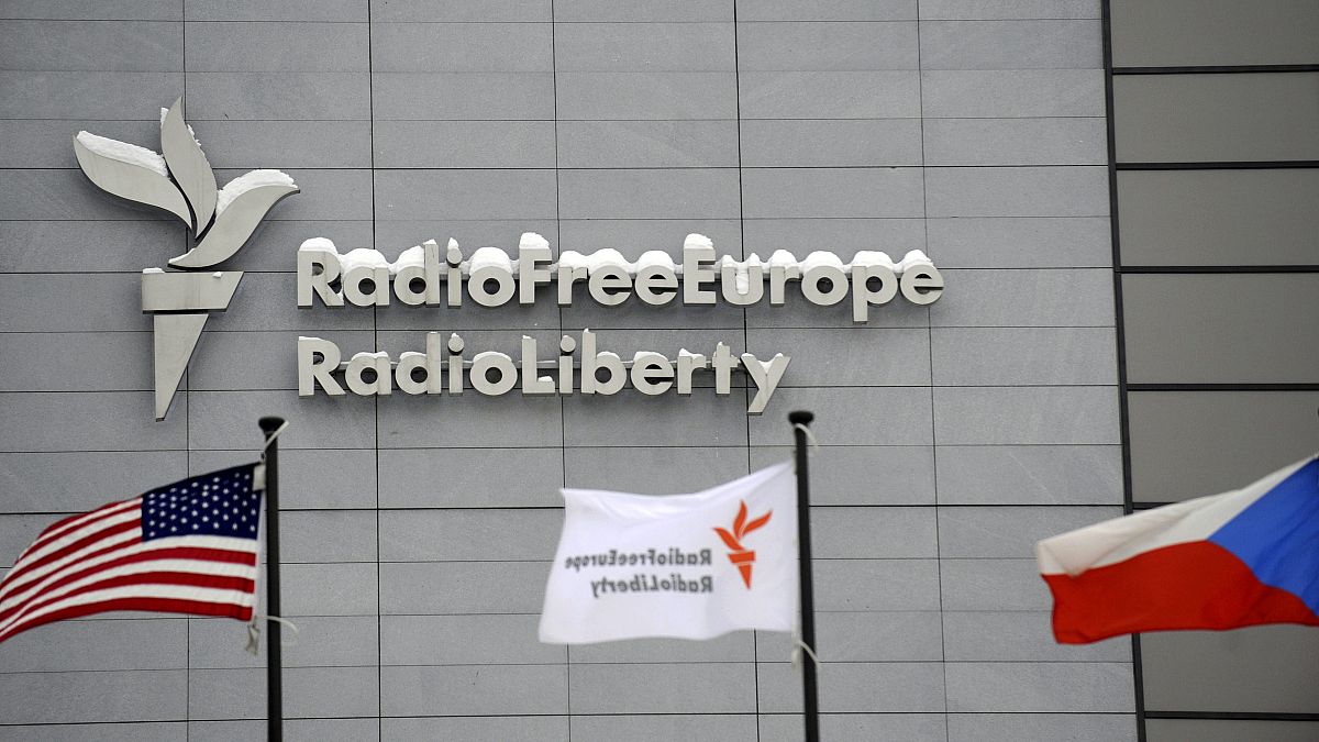 Штаб-квартира "Радио Свободная Европа"/"Радио Свобода" в Праге