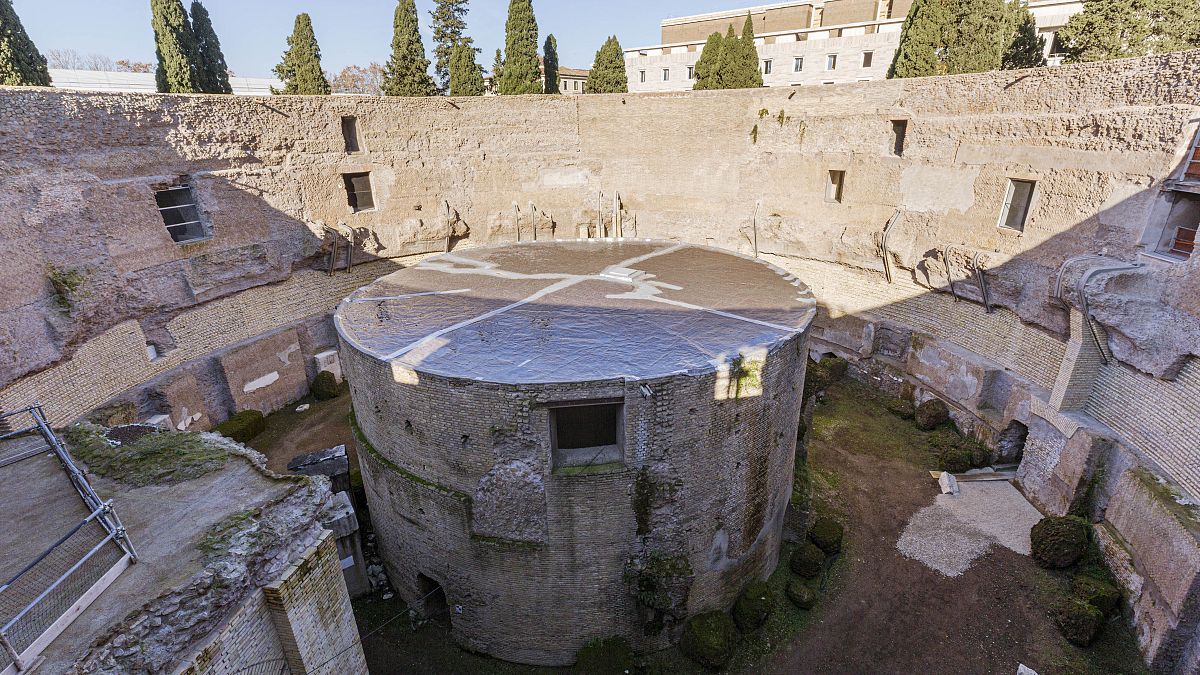 Das Augustus-Mausoleum in Rom