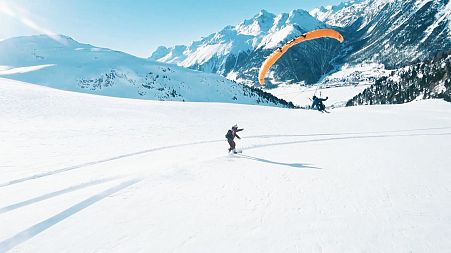 The X-project combines extreme sports with snow