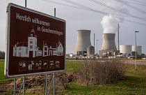 Gundremmingen'de bir nükleer enerji santrali, Almanya