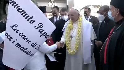 El papa pide paz y "respeto y protección" para todas las religiones en Irak